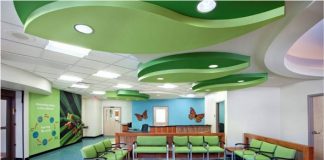 decoración del consultorio pediátrico