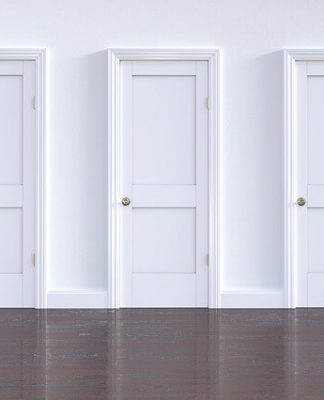 9 ideas para decorar las puertas interiores de tu casa Puertas interior 324x400 Home