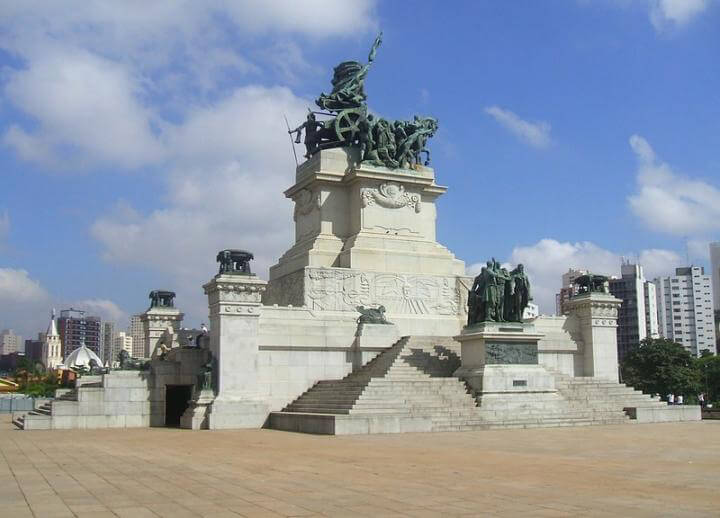 Monumento de Ipiranga Conoce los 3 grandes monumentos históricos de São Paulo, Brasil