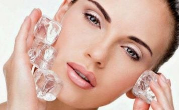 Masajear la cara con hielo 356x220 Home