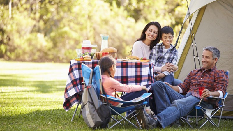 tips para planificar un camping en familia