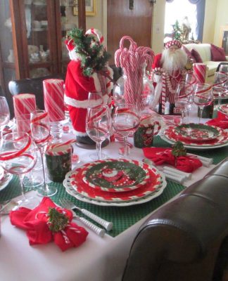 ideas para decorar la mesa en nochebuena 324x400 Home